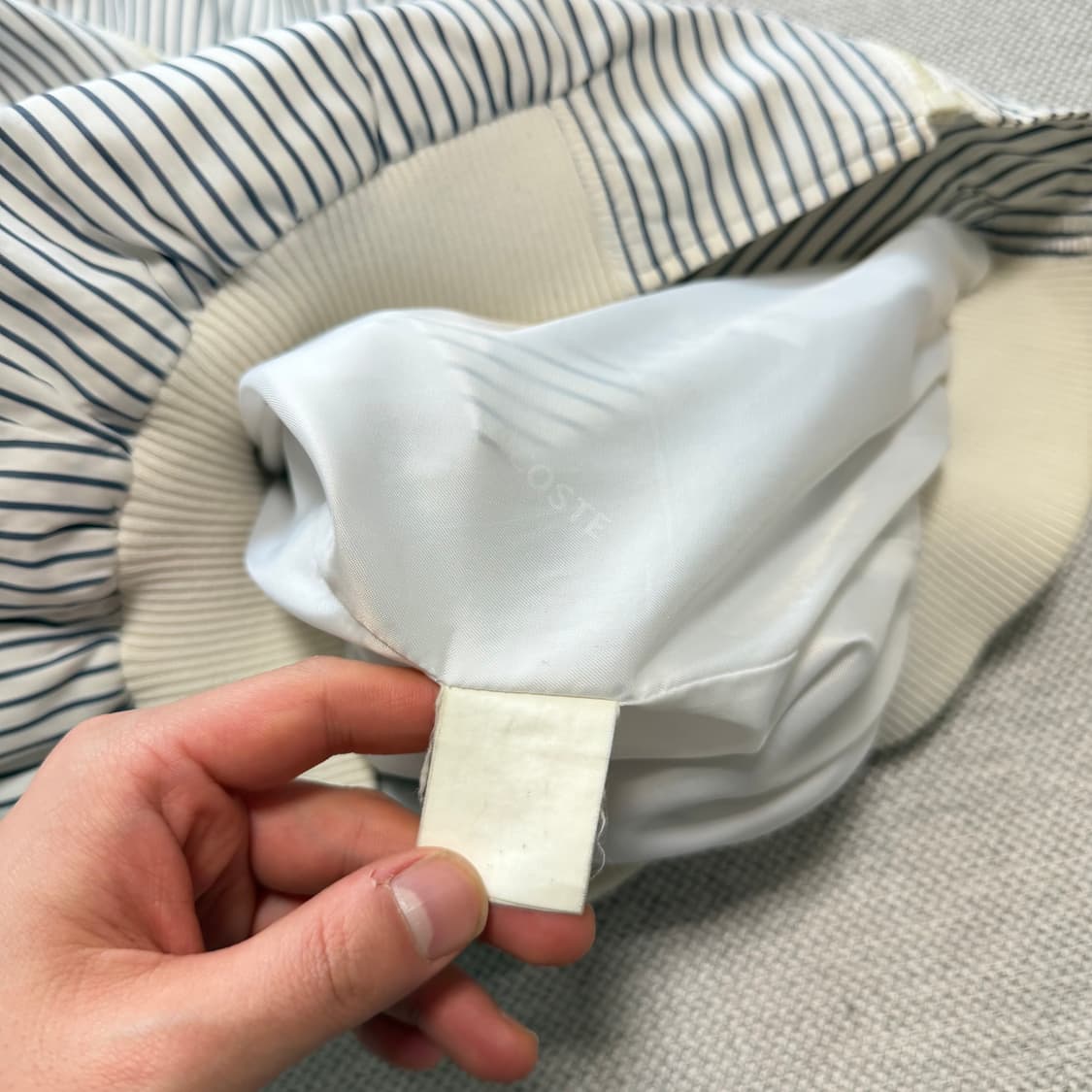 라코스테 빈티지 스트라이프 자켓 상품이미지3