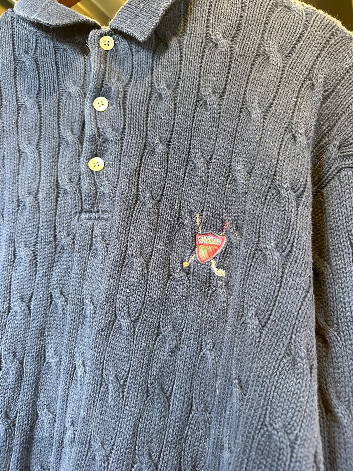 폴로 랄프로렌 헤비 케이블 니트 상품이미지3