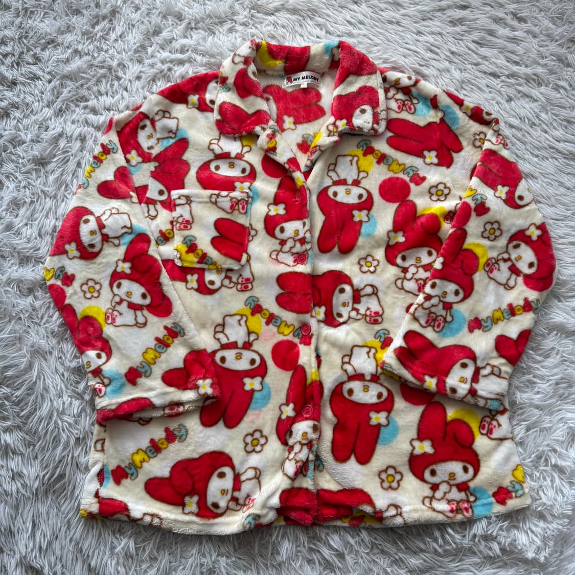 MYMELODY 일본빈티지 잠옷 마이멜로디 파자마 산리오 잠옷 L 44 상품이미지2