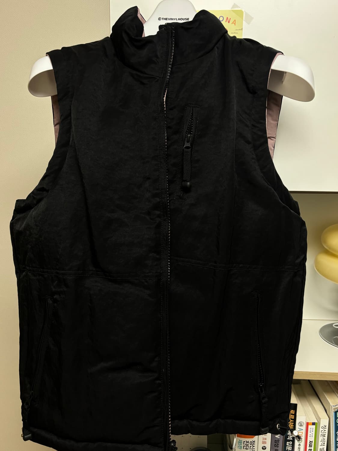 [새상품] 더바이닐하우스 리버서블 패딩조끼 S 상품이미지6