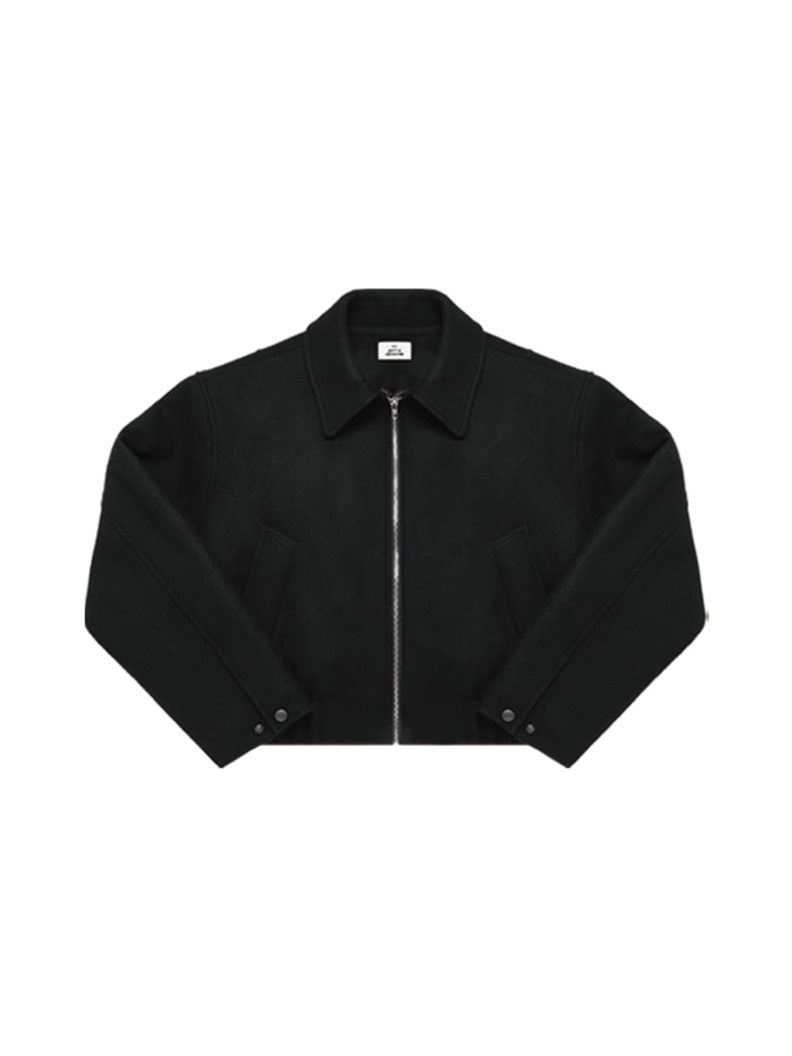 MJD 울 크롭 자켓 블랙 상품이미지1