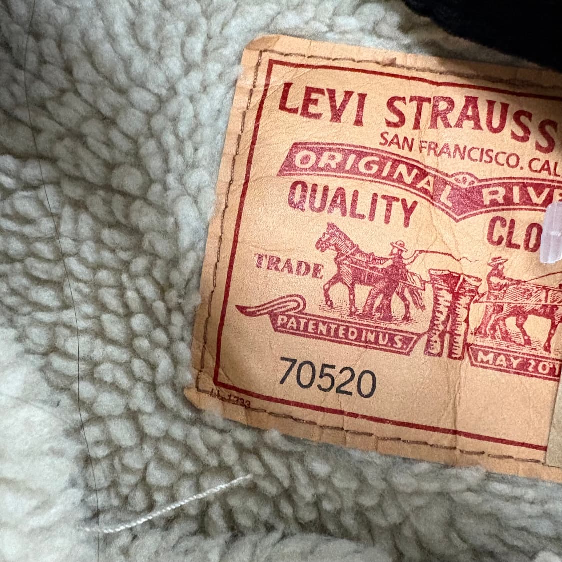 (95)리바이스코듀로이쉐르파자켓 상품이미지5