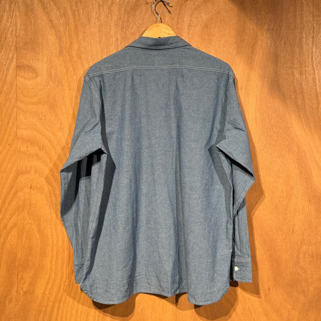 브론슨 논스탁 샴브레이 데님 셔츠 L 상품이미지6