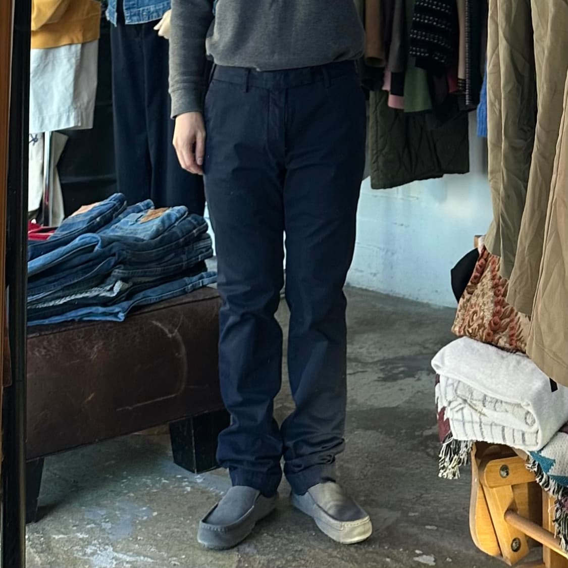 (착용컷) 폴로 랄프로렌 슬림 치노 팬츠 (남성용 34) 상품이미지2