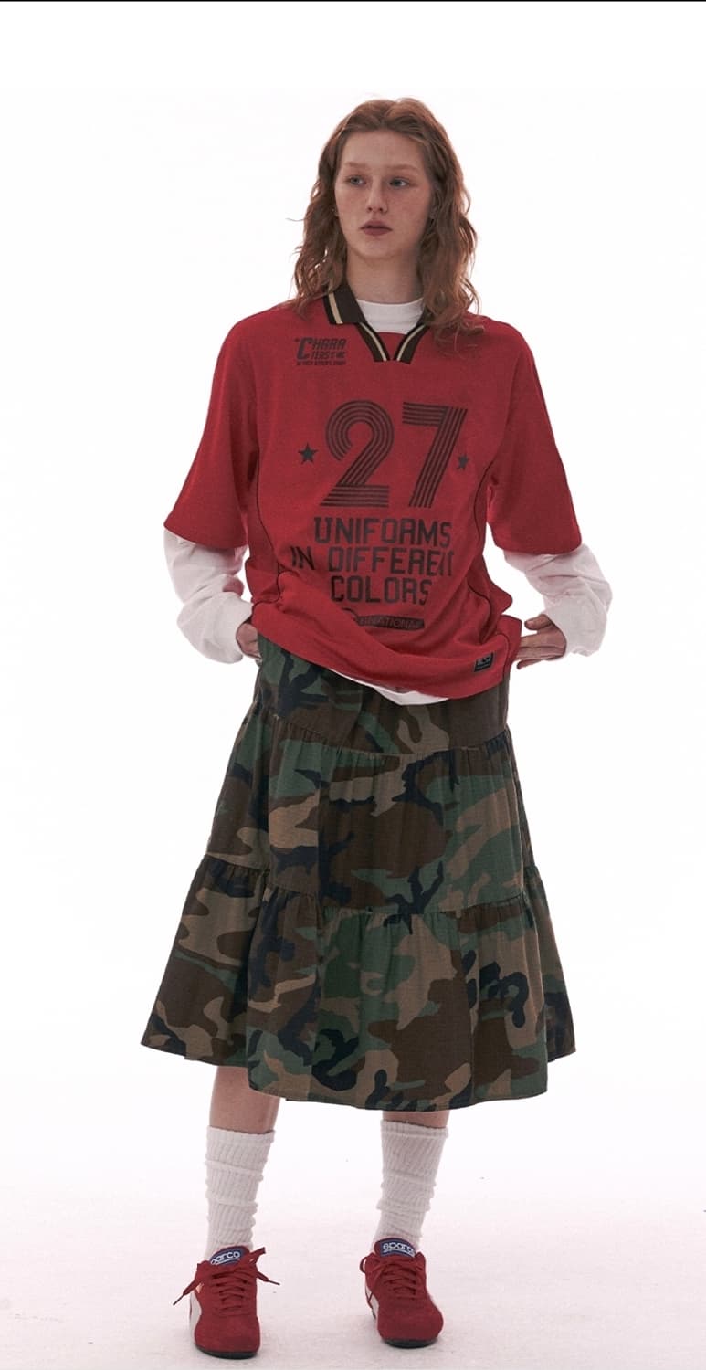 새상품)테켓 팀 티 레드  Teket 27 M 상품이미지2