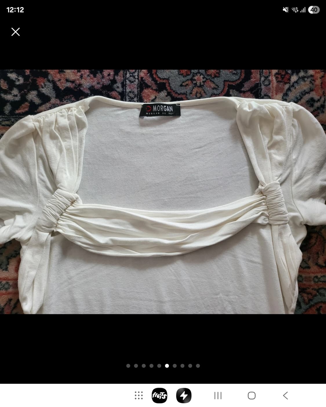 새상 프랑스 모르간 모달 셔츠  상품이미지6