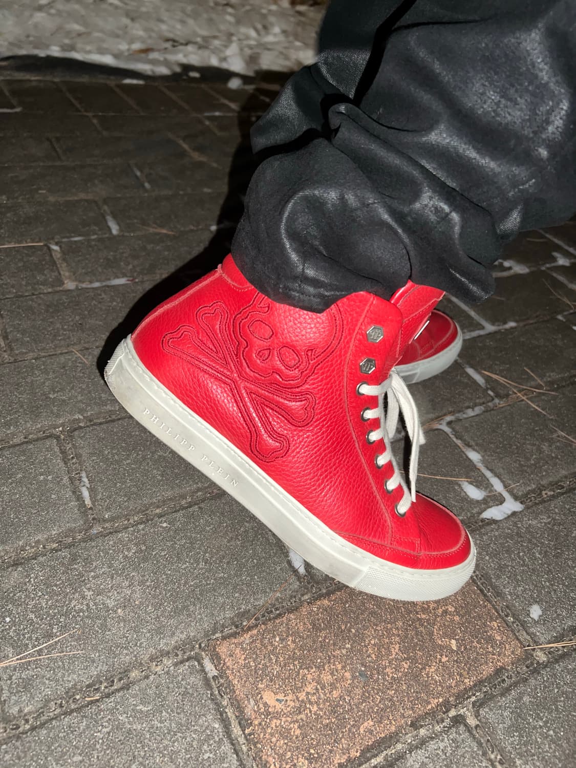 필립플레인 스컬 하이탑 hightop  상품이미지1