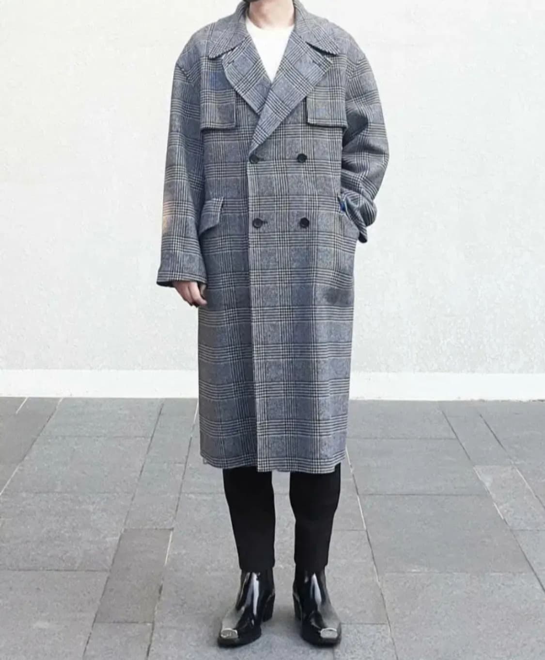 [150만원]송지오 양면 리버서블 코트자켓 팔아요 상품이미지4