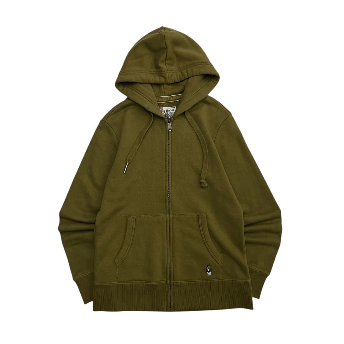 티니위니 곰돌이로고 올리브그린 후드집업 M 상품이미지2