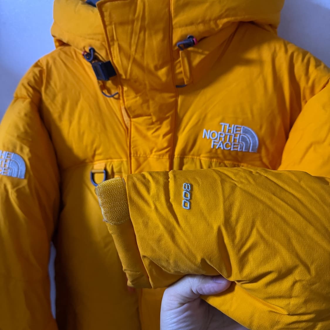 노스페이스 히말라야 800필 다운 오렌지 M(95정도) 상품이미지3