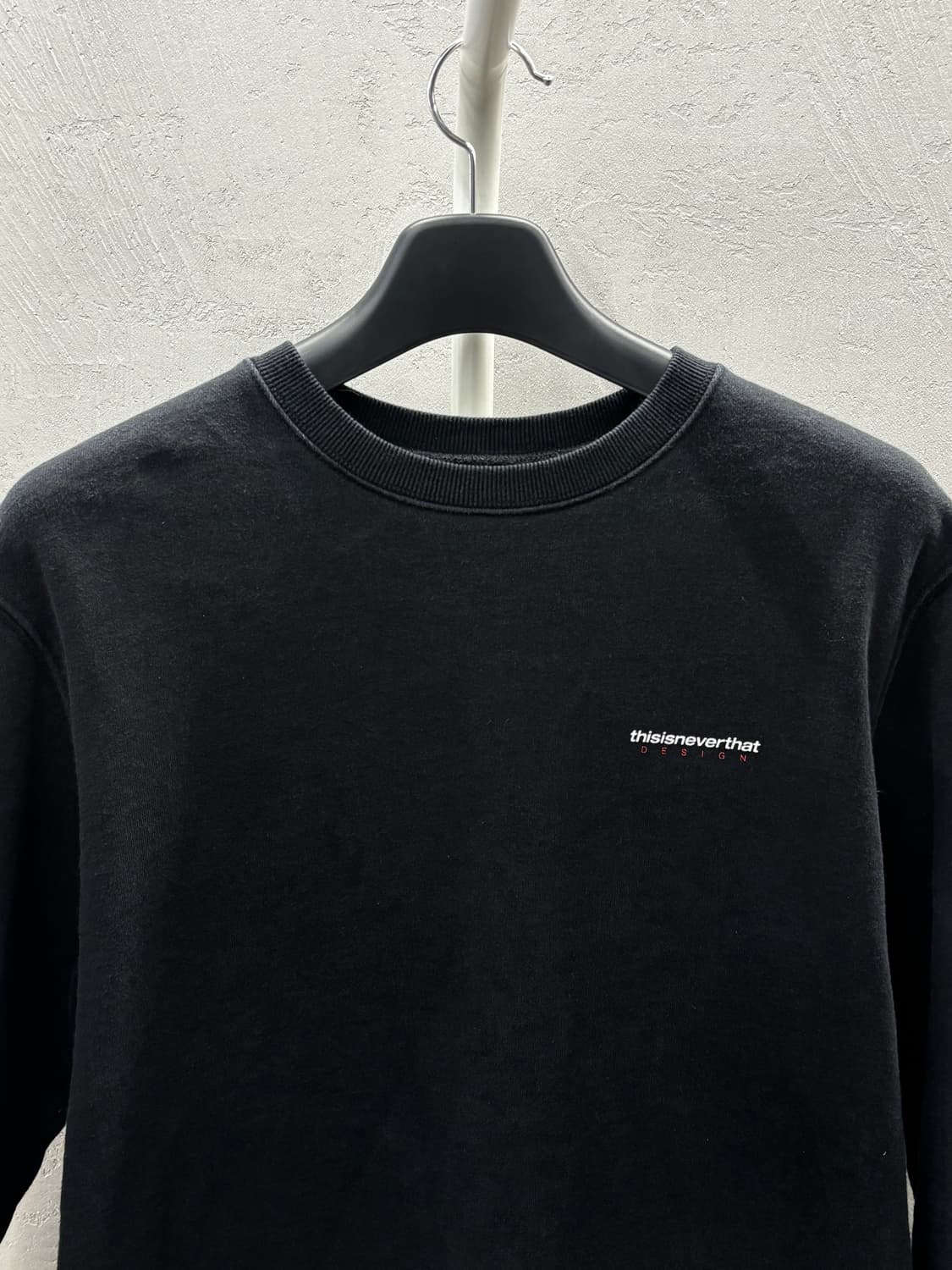 디스이즈네버댓 블랙 맨투맨 티셔츠 M 상품이미지3