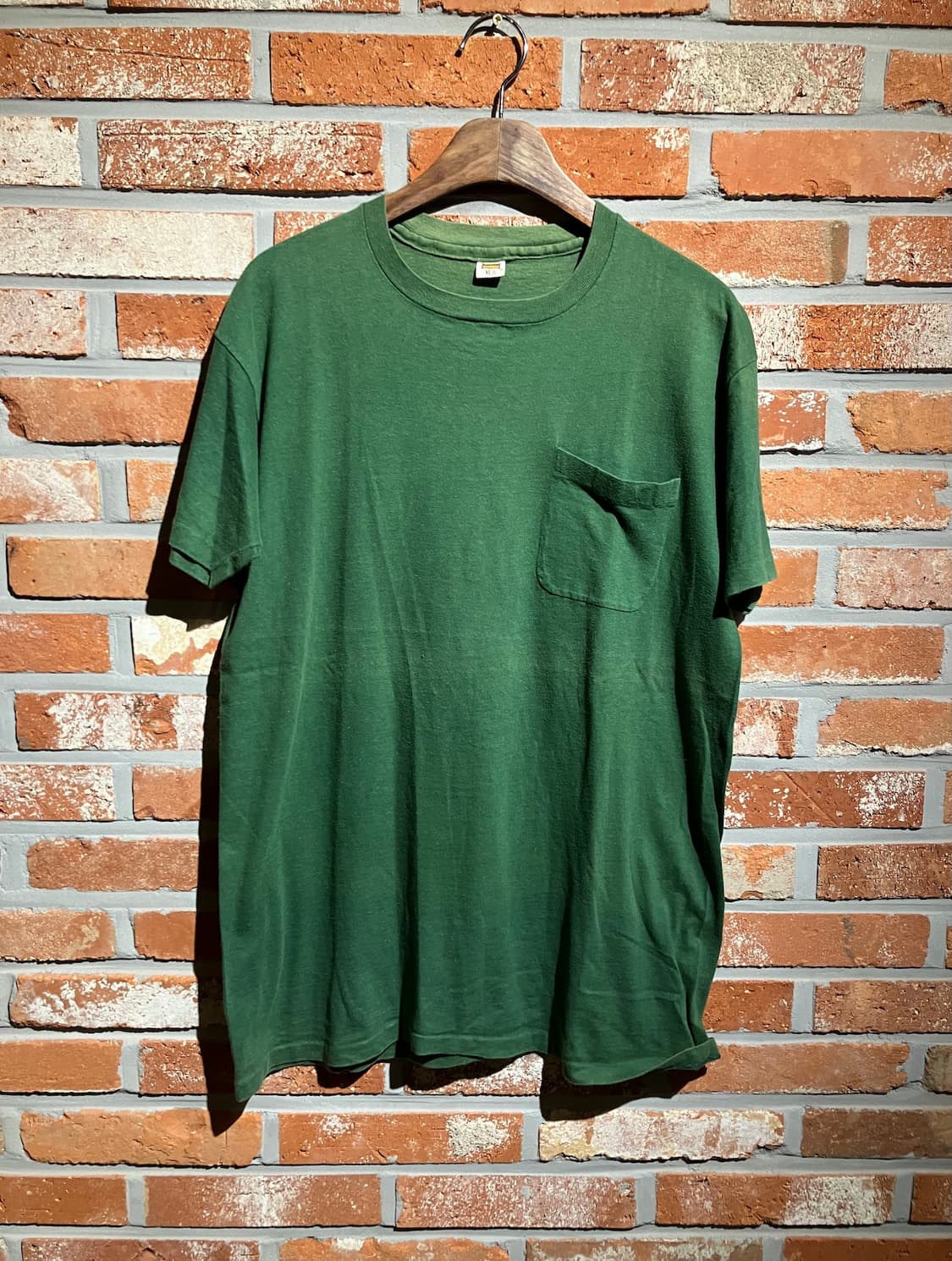 빈티지 헤인즈 반팔 포켓 티셔츠 상품이미지2