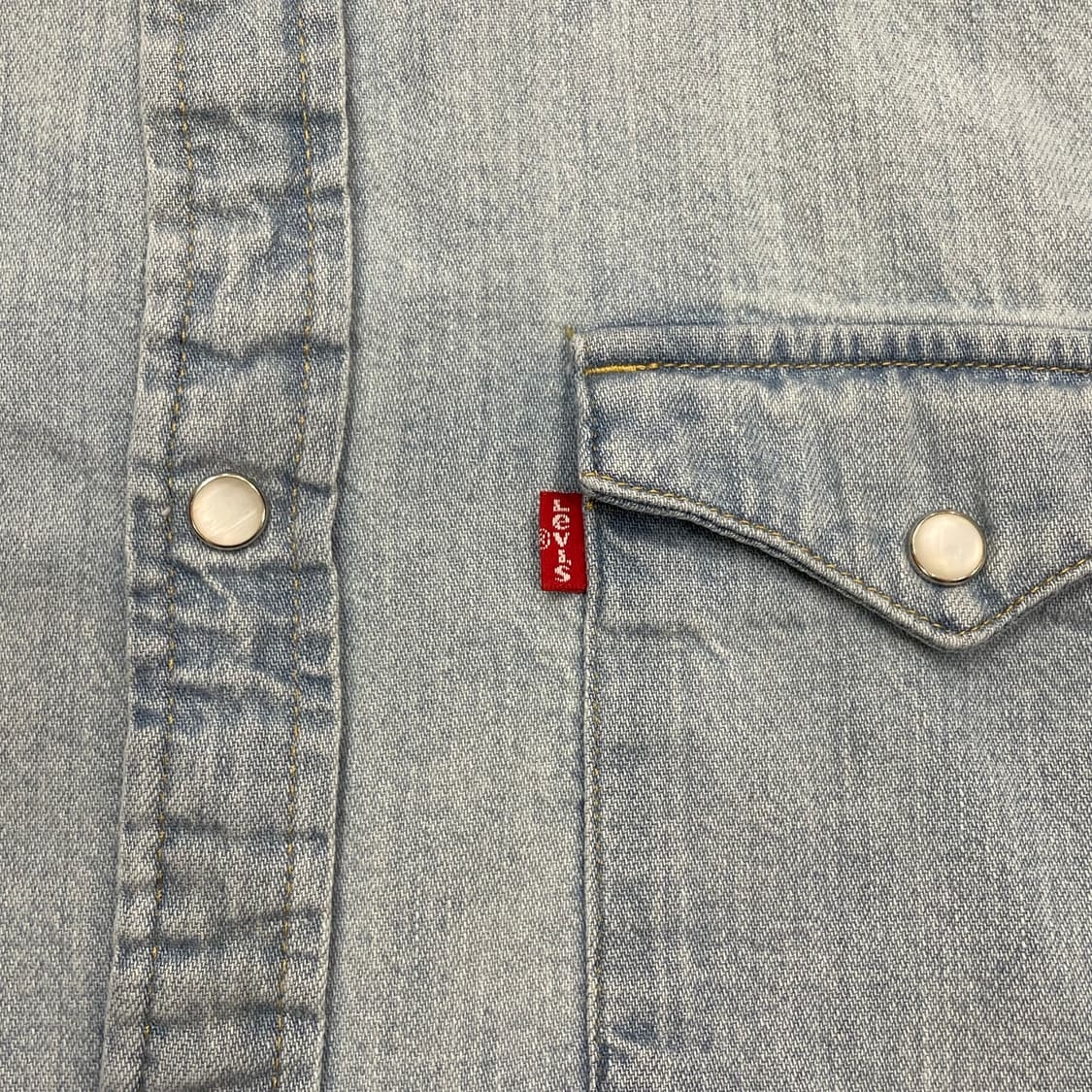 (M) Levi's 리바이스 웨스턴 데님 셔츠 상품이미지8