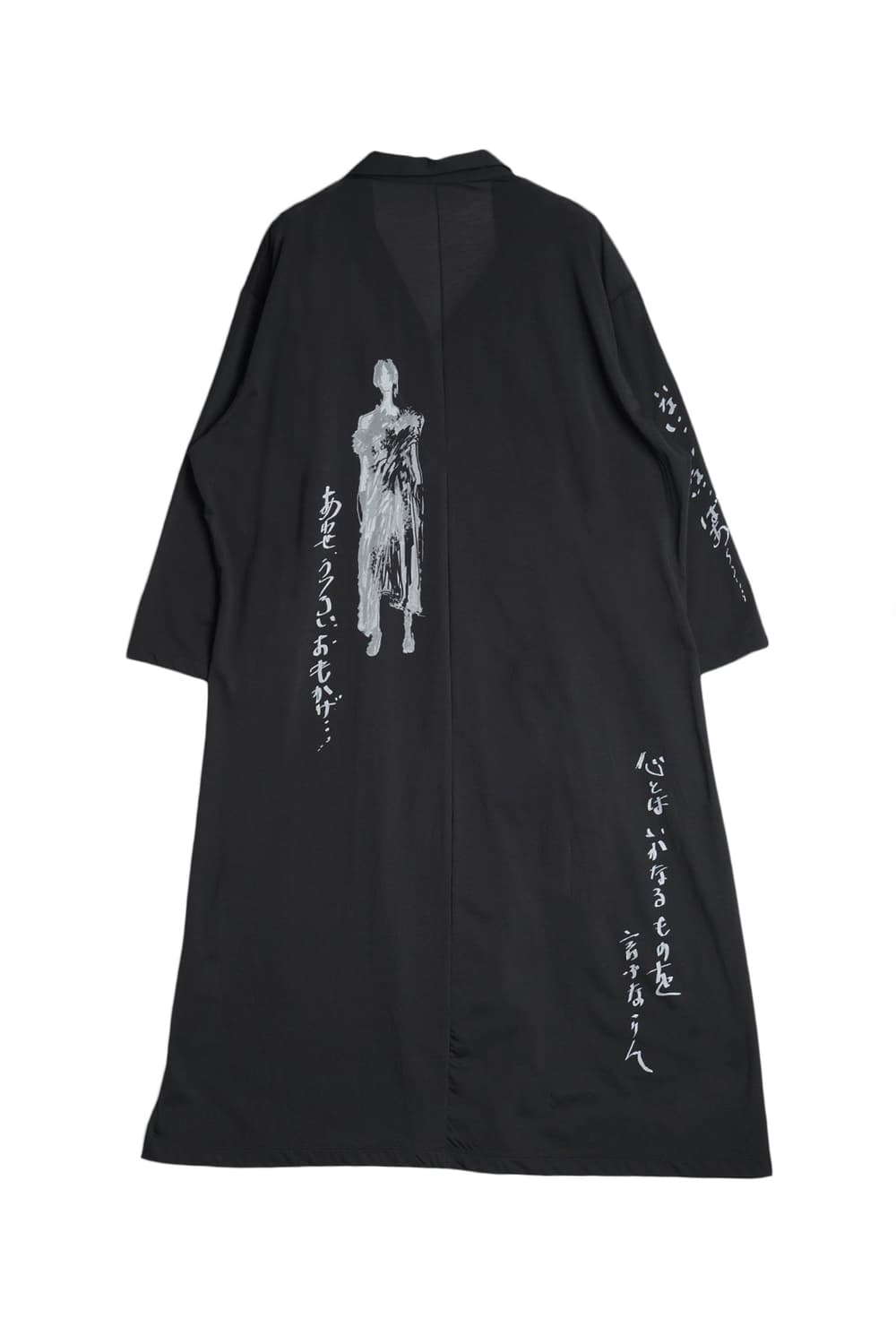 새상품 요지야마모토 스탠드 프린팅 롱 블라우스 2사이즈 상품이미지1