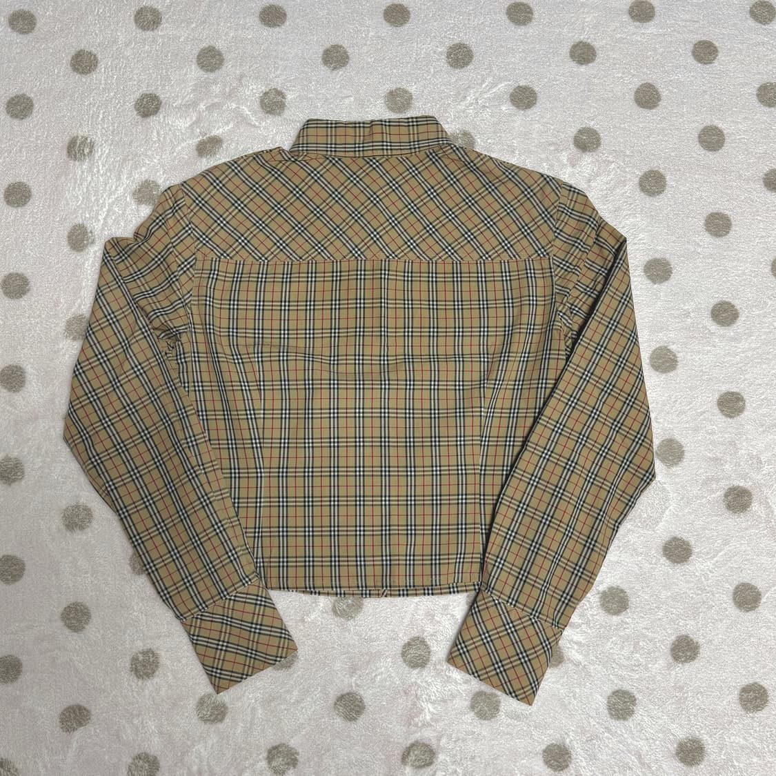 버버리 블루라벨 체크셔츠 상품이미지2