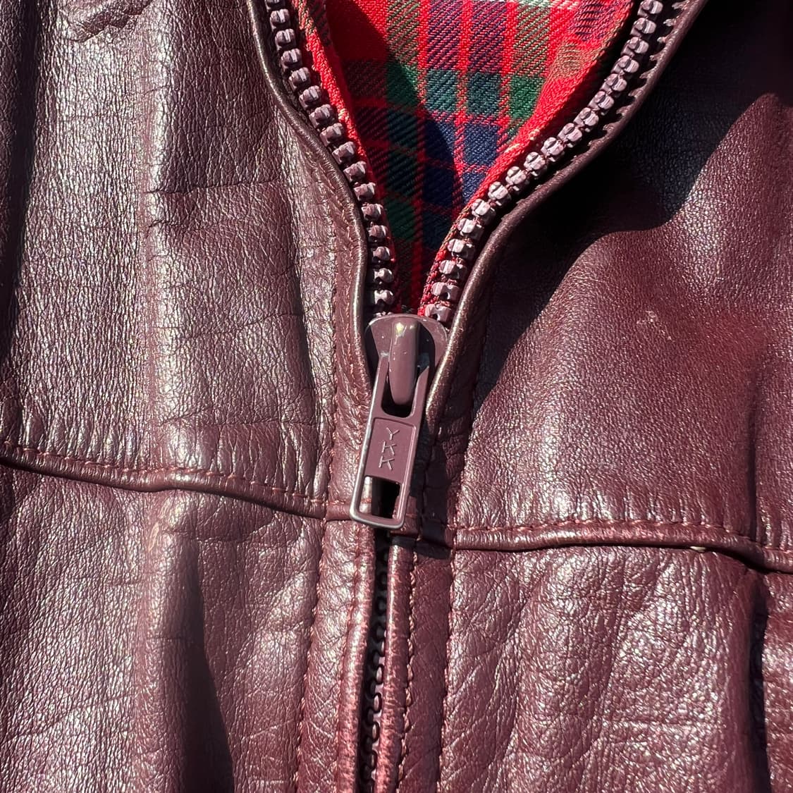 80‘s 바라쿠타 by Van Heusen 레더 G9 해링턴 자켓 상품이미지4