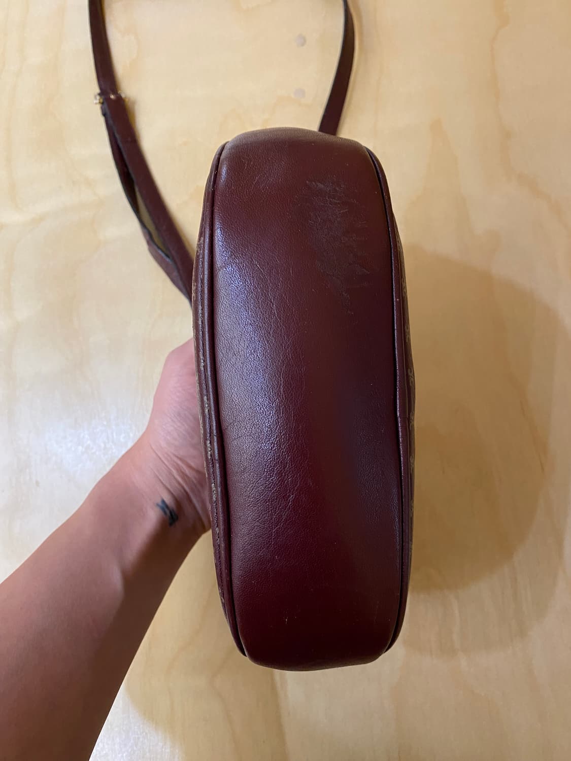80s OLD CELINE mini cross bag 80년대 올드 셀린 상품이미지5