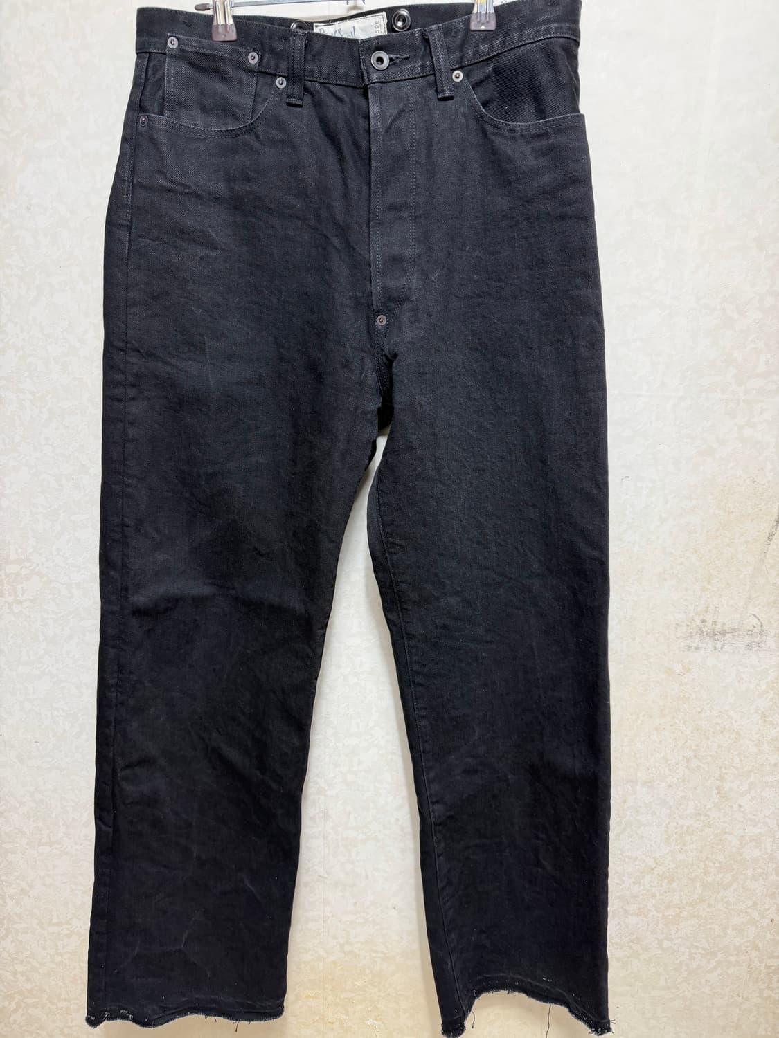 블랙사인 보칼리온 흑청바지판매 상품이미지2