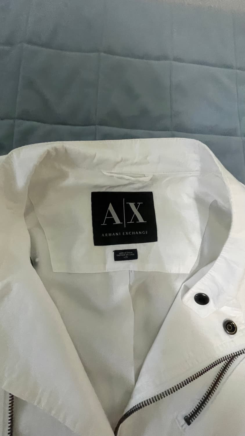 [L] 알마니 익스체인지 코튼 라이더 자켓 상품이미지2