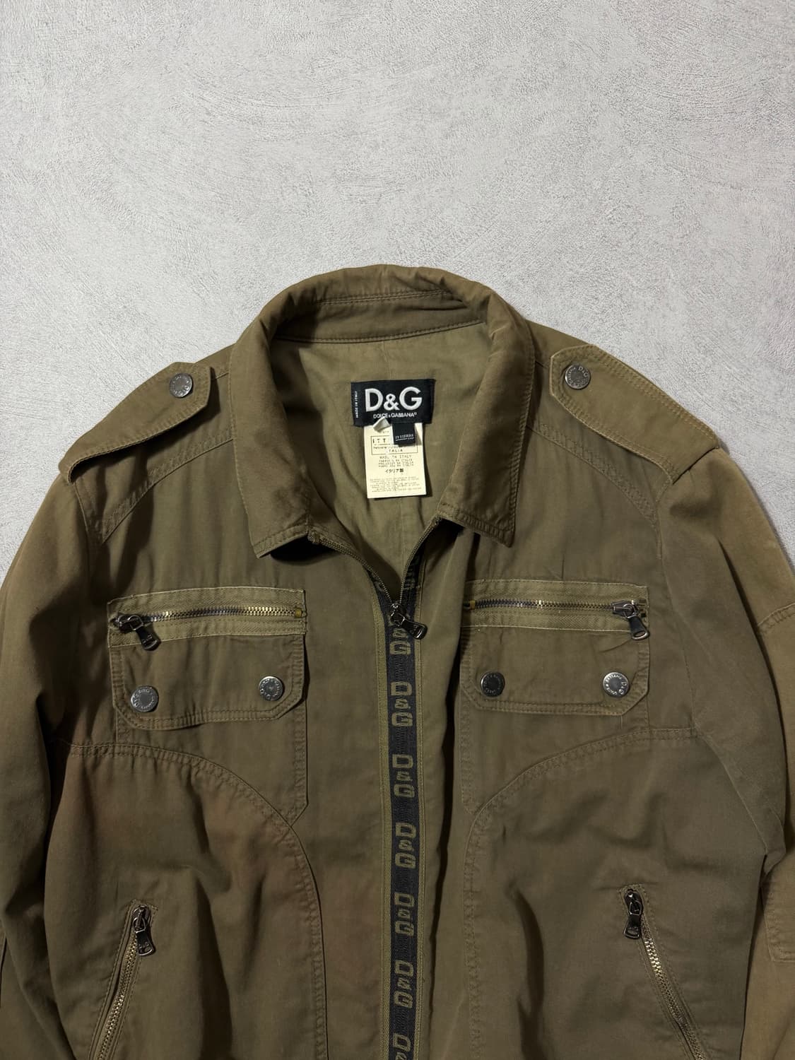 D&G 밀리터리 멀티코튼자켓 상품이미지3