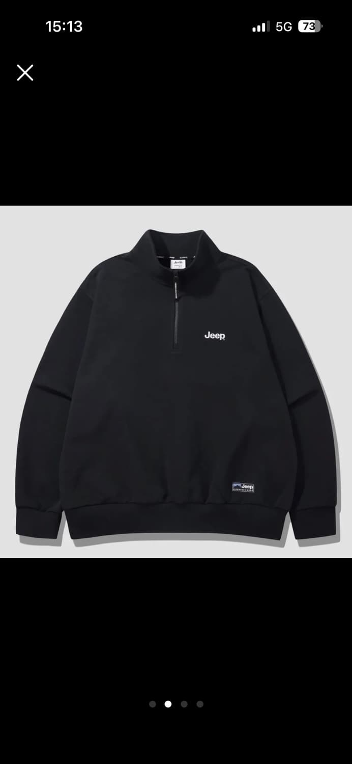 지프 반집업 맨투맨 상품이미지2