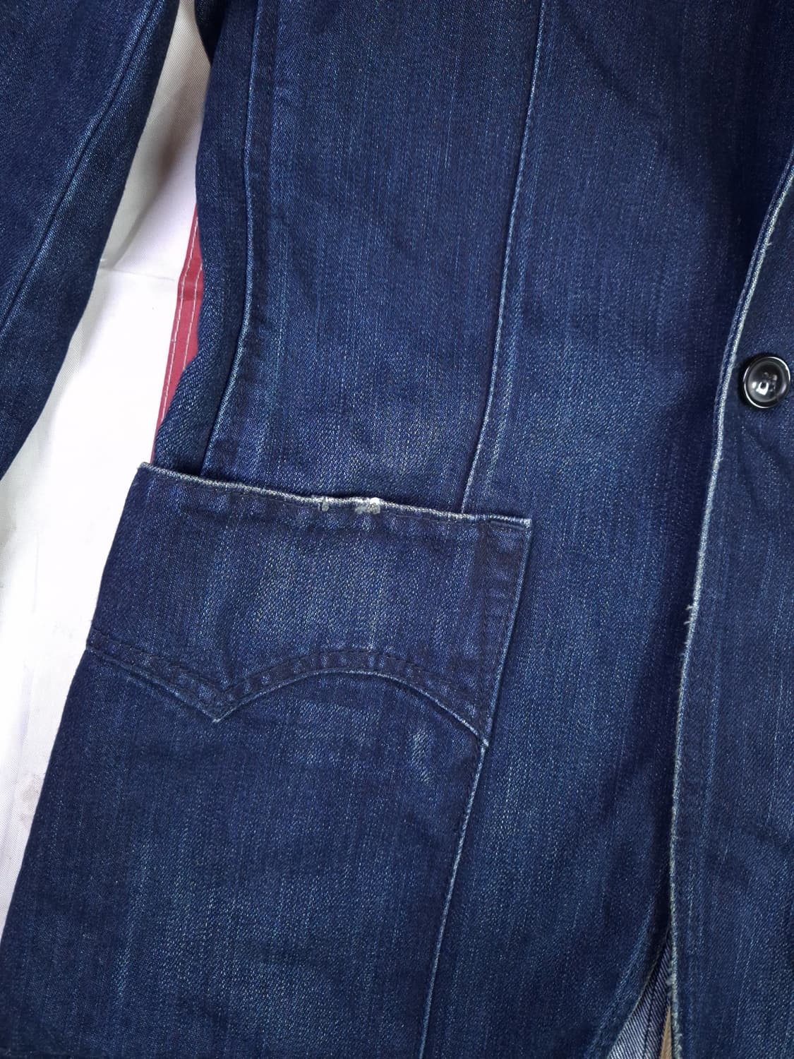 오리지날 일본판 리바이스 레드탭 프리미엄 데님 블레이저 상품이미지7