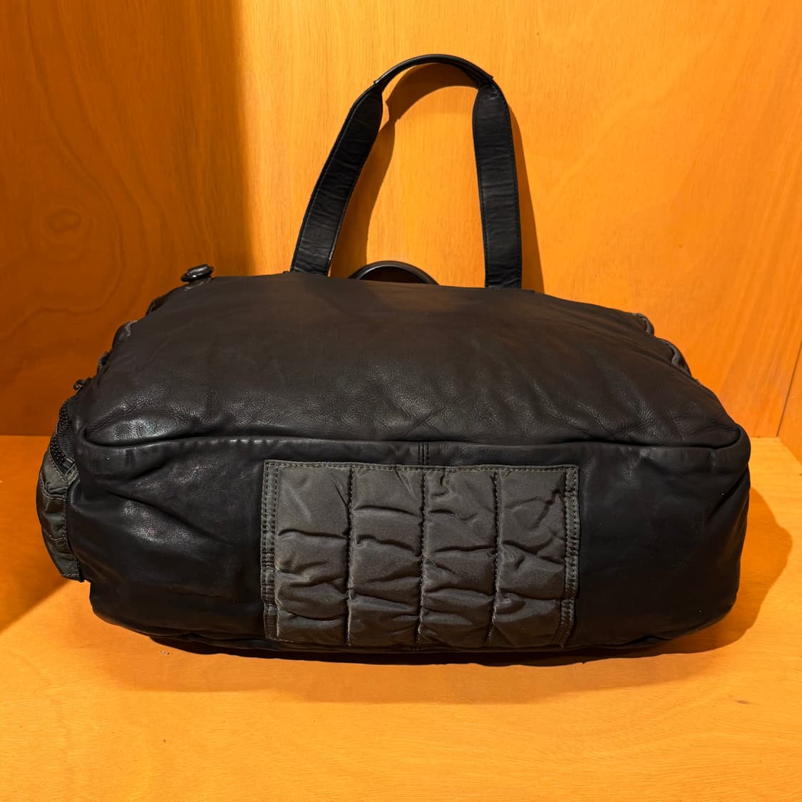 올세인츠 카우레더 플라이트 보스턴백 상품이미지9