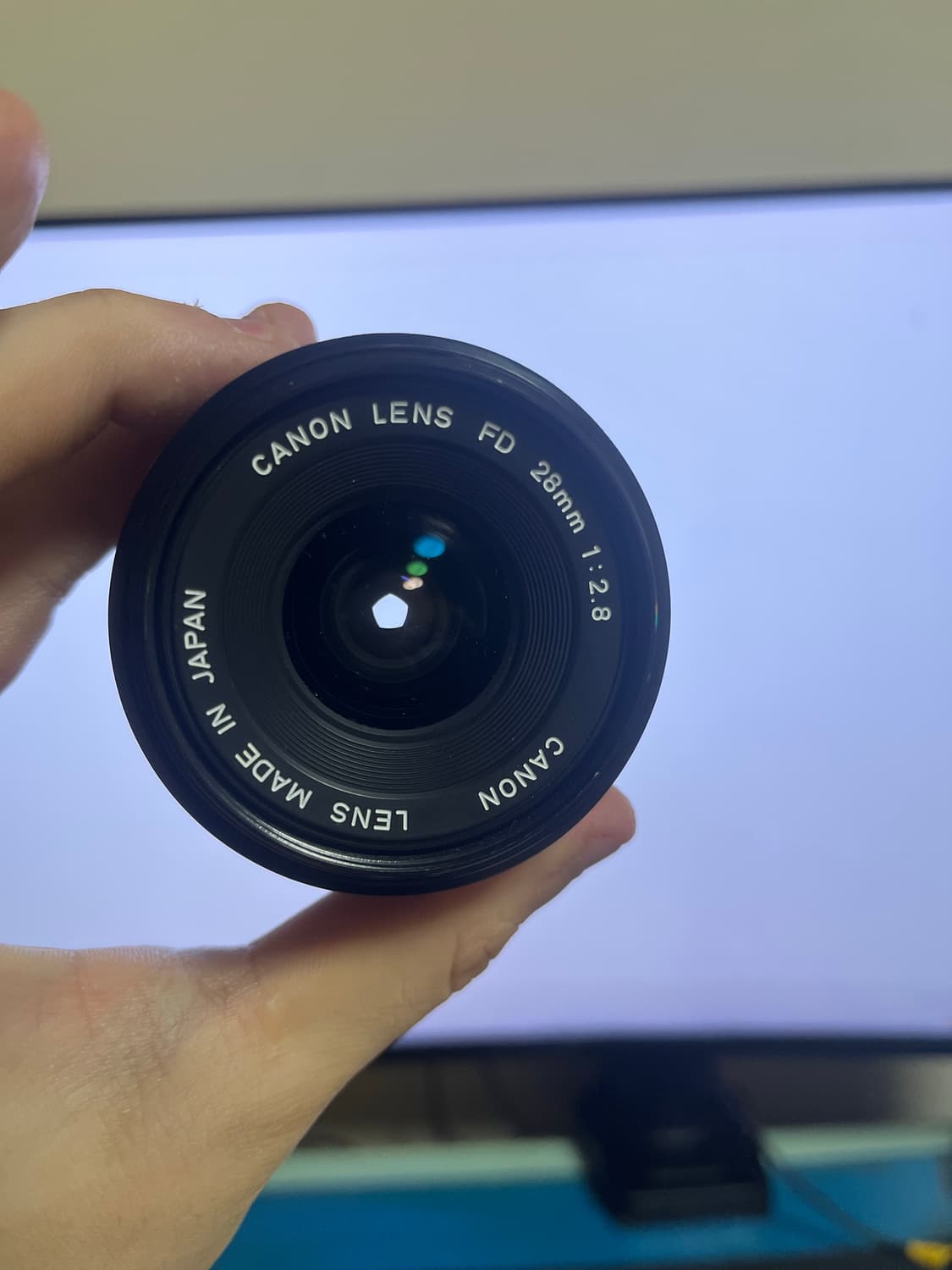 [점검완료]캐논 ae-1 p 프로그램 + 28mm 2.8  (배터리포함) 상품이미지5