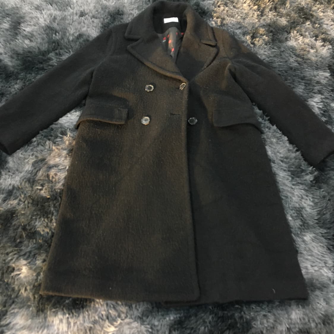 투티/0211 PAUL & JOE PARIS 양모 너구리 투버튼 코트 상품이미지3