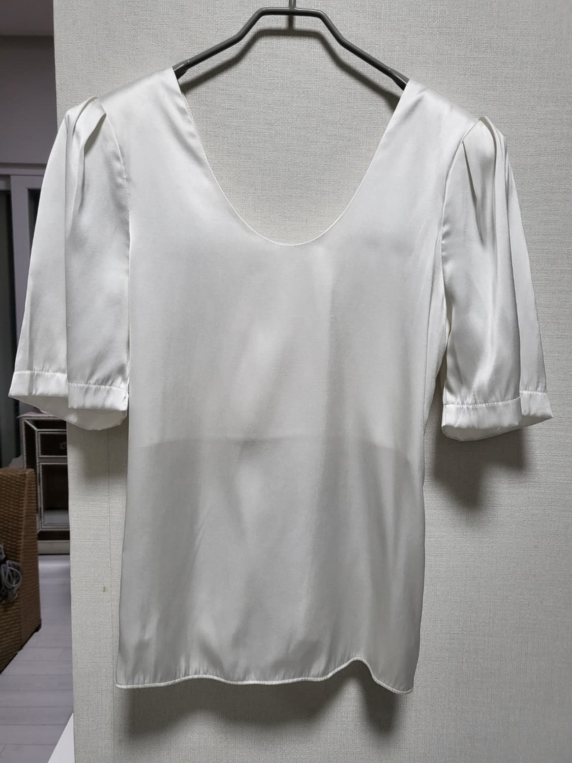 새틴 블라우스 44-66 끌로에,막스마라,샤넬,펜디 상품이미지1