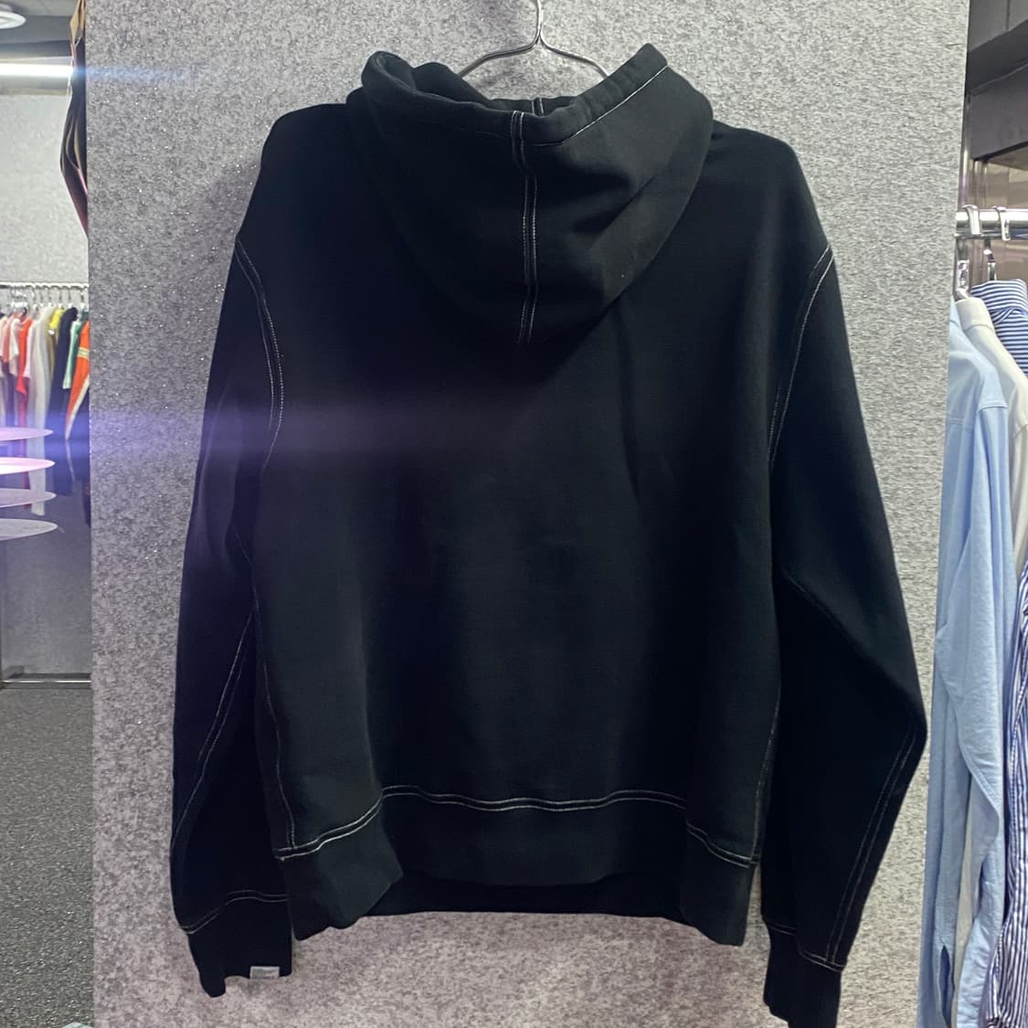 디스이즈네버댓 블랙 후드 티 B3121 상품이미지3