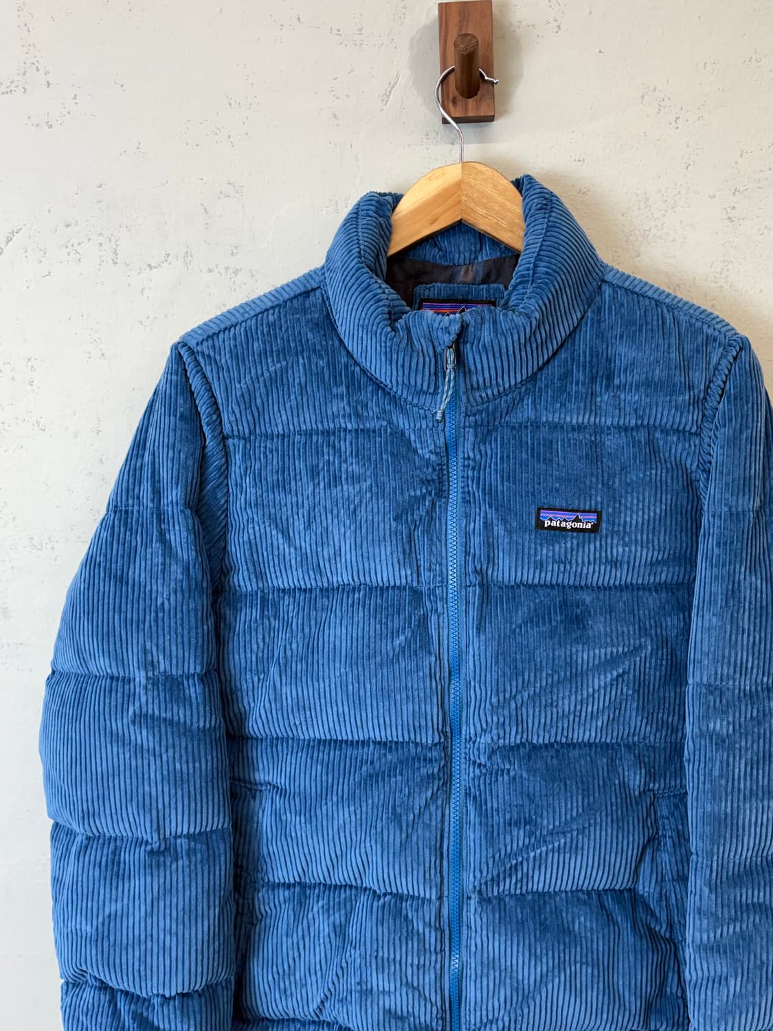 파타고니아 코듀로이 다운 자켓 웨이비 블루 상품이미지6