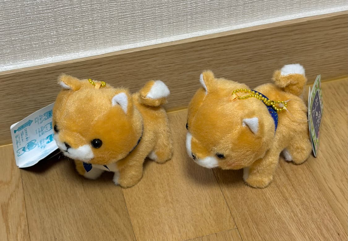 일본 어뮤즈 마메시바 시바견 강아지키링 상품이미지2