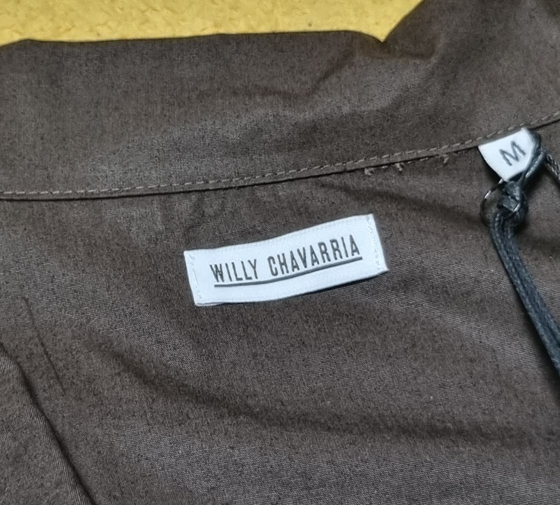 [M] 윌리 차바리아 오픈 카라 셔츠 상품이미지4