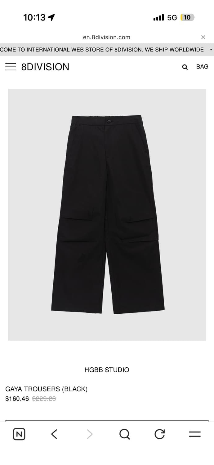 Hgbbstudio(흐그브브) gaya trousers 상품이미지4