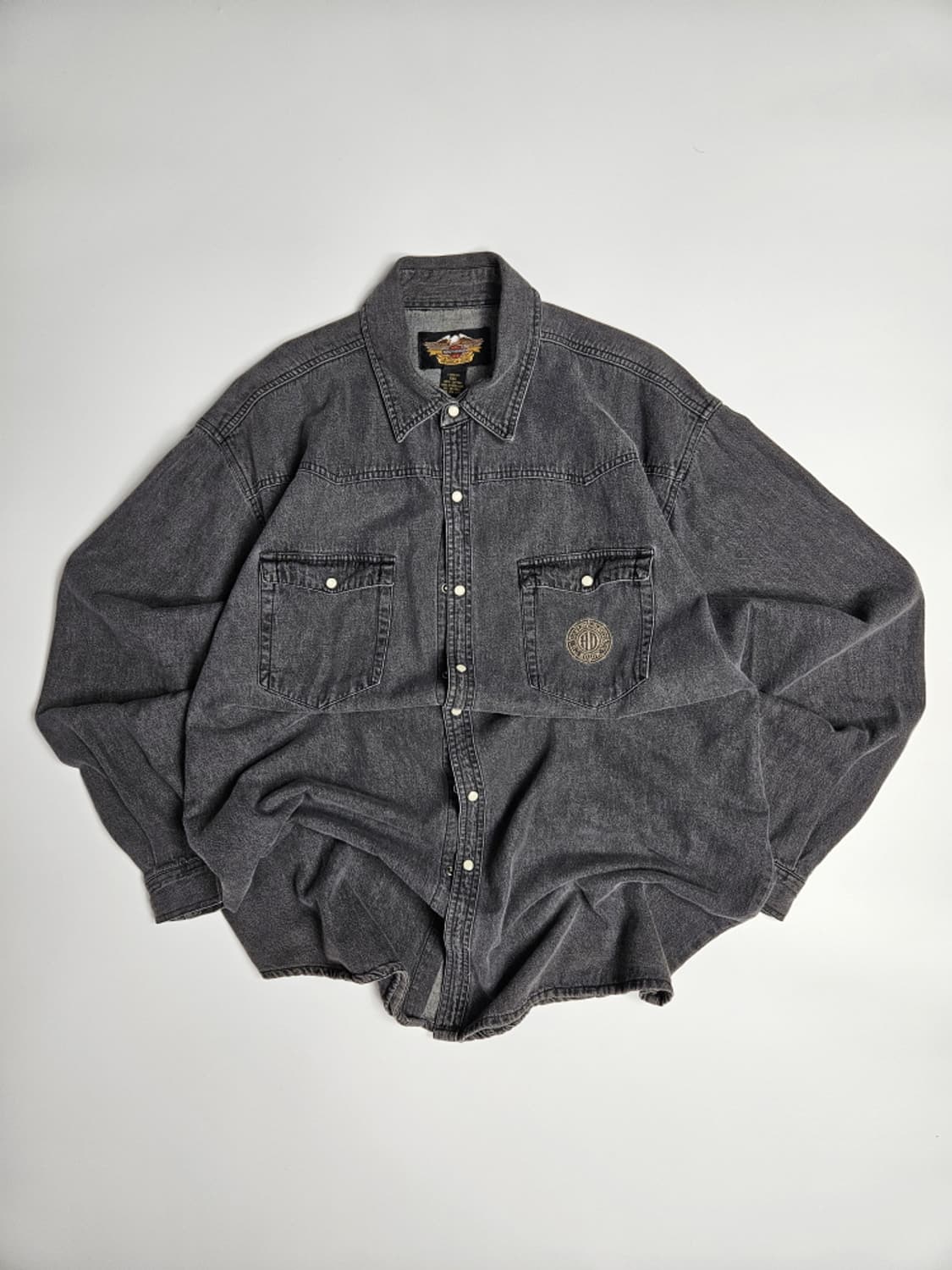 할리데이비슨 블랙데님셔츠 ( 2XL ) / 9374 상품이미지1