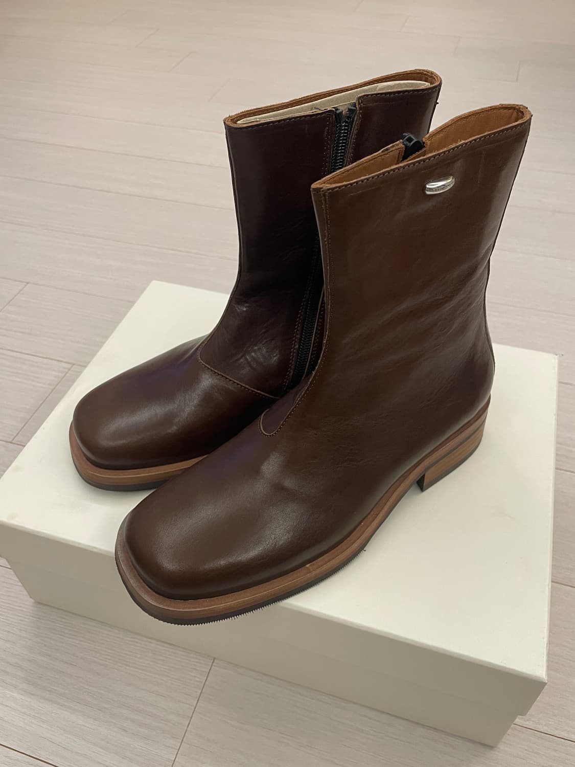 아워레가시 카미온 앵클부츠 브라운 38 상품이미지1