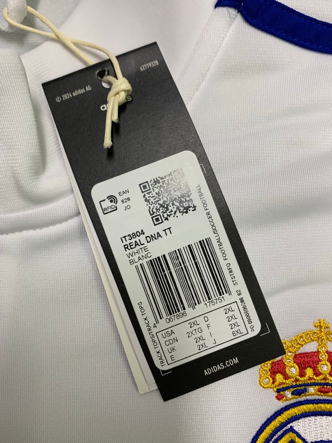 🧧추석할인🧧 레알마드리드 트랙탑 2XL 상품이미지7