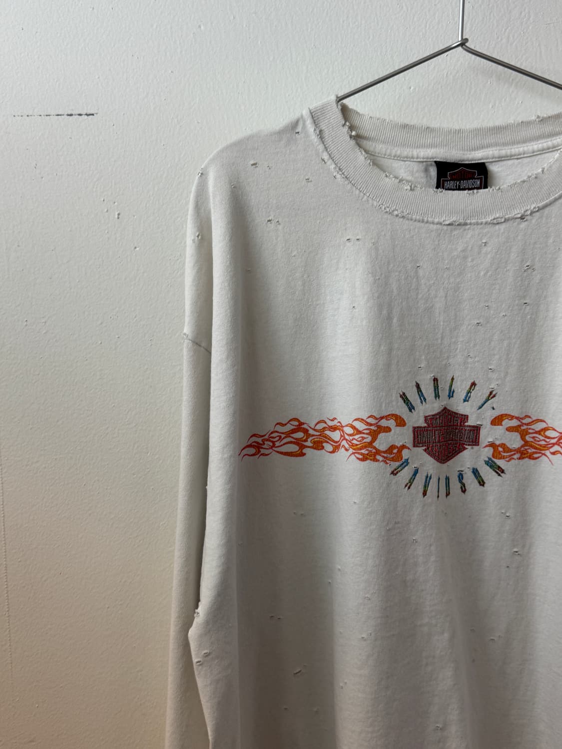 Harley davidson flame long sleeve 상품이미지2