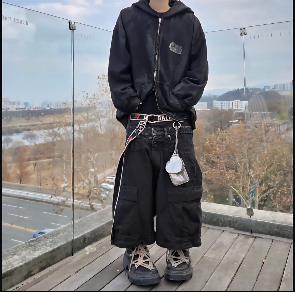 발렌시아가 3단 레이어드 팬츠 데님 진 상품이미지3