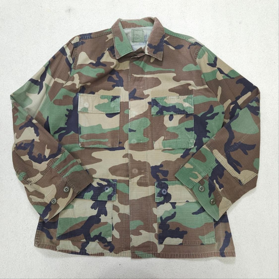 미군 우드랜드 BDU 자켓 M/R 상품이미지1