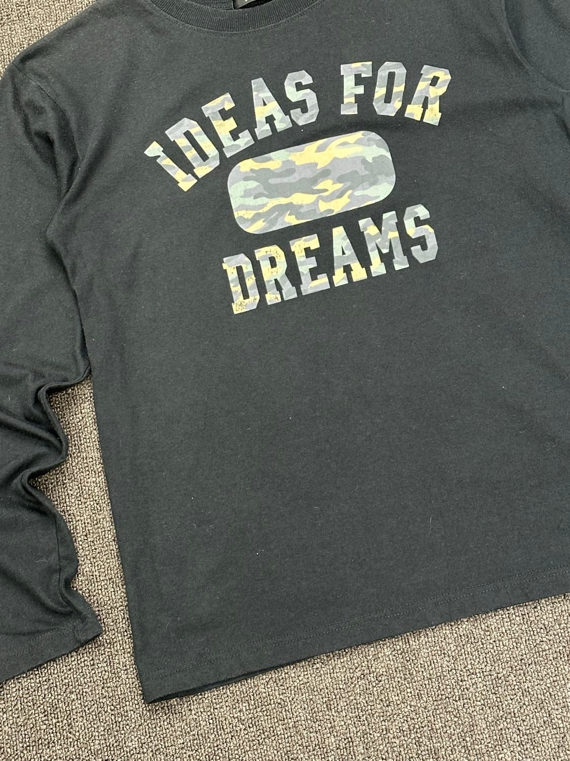 L)Japanese vintage 카모 프린팅 롱슬리브 상품이미지4