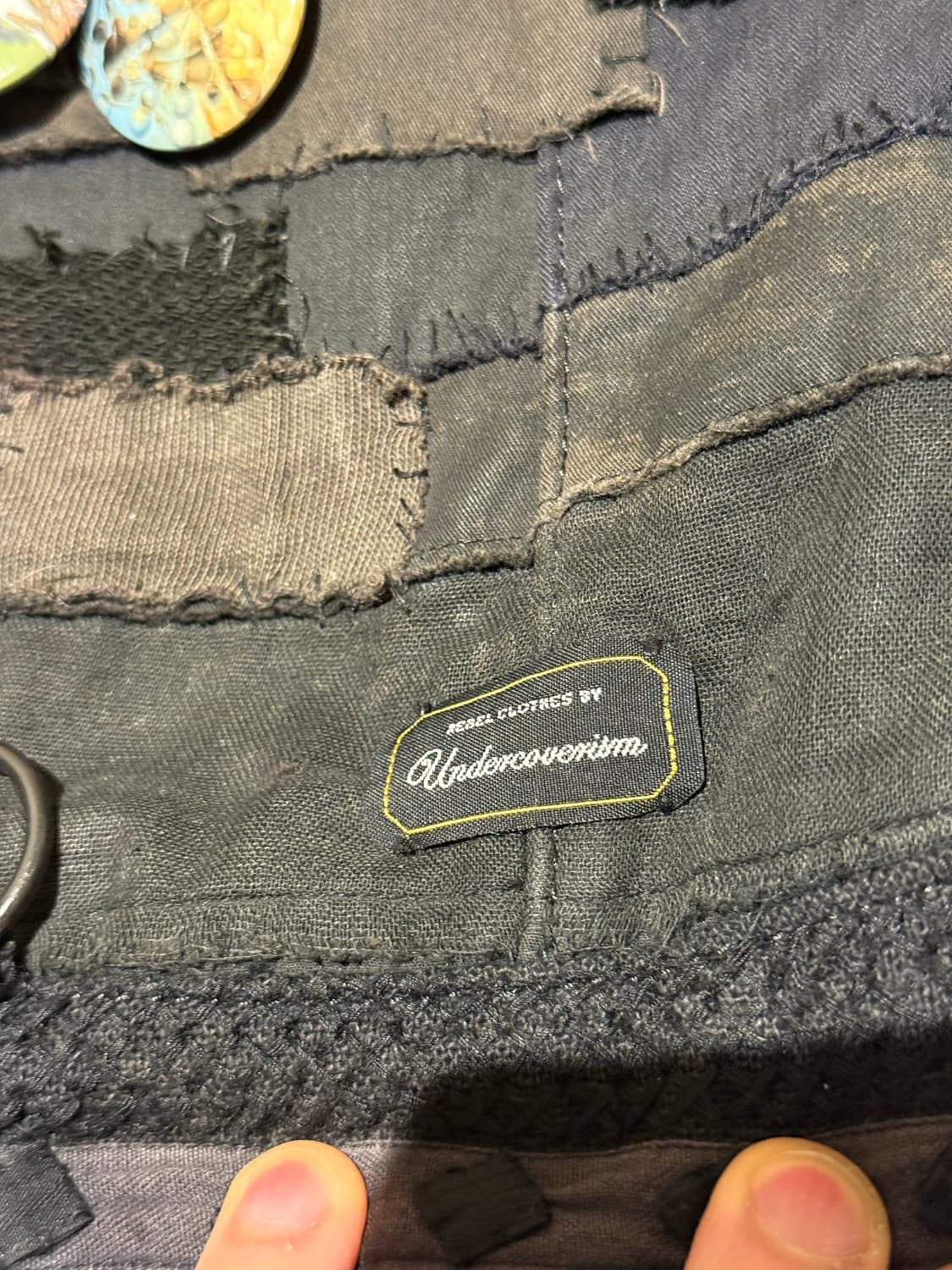 언더커버 SCAB 스캡 백팩 블랙 상품이미지3