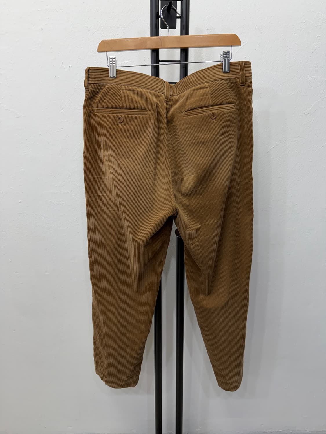 정품) COS 코스 남성 브라운 코듀로이 골덴 바지 50(35-36) 상품이미지4