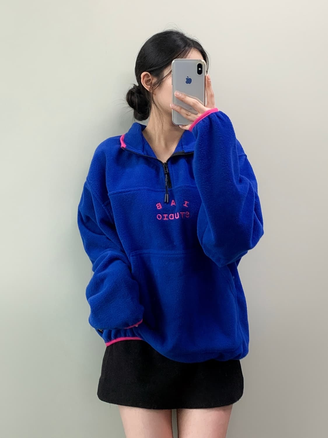 아이앱스튜디오 토로 반집업 후리스  상품이미지2