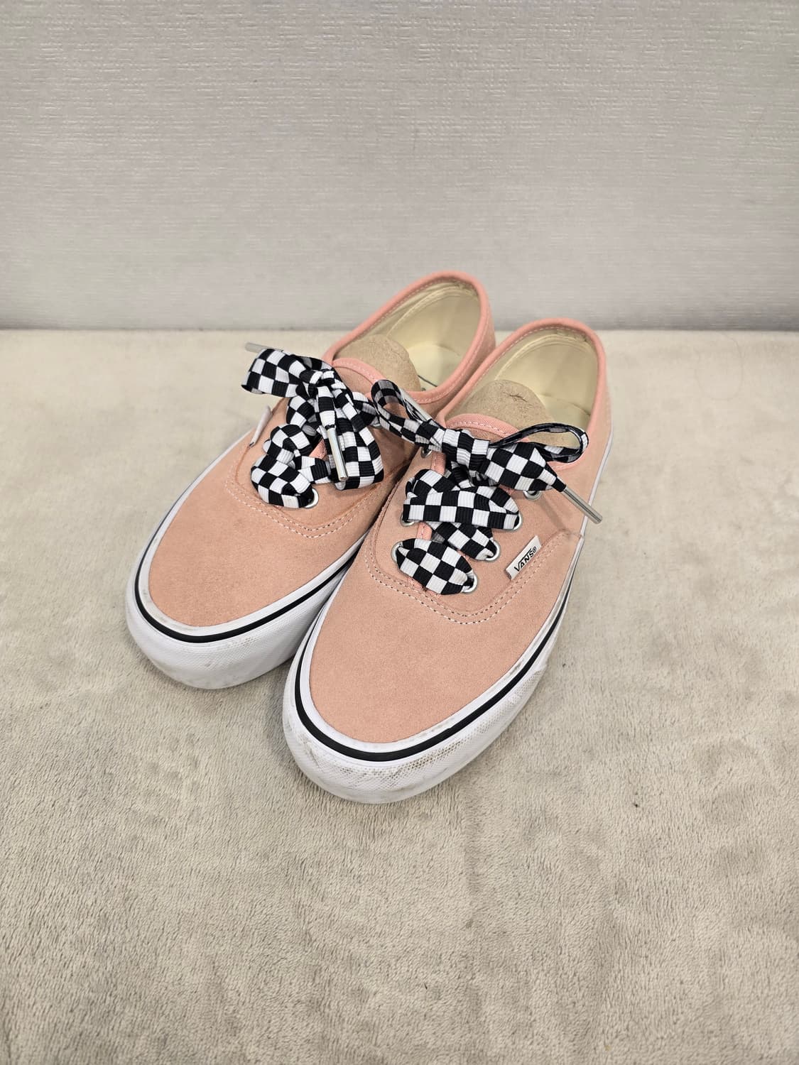 반스 키높이 어센틱 핑크 스니커즈 230 상품이미지1