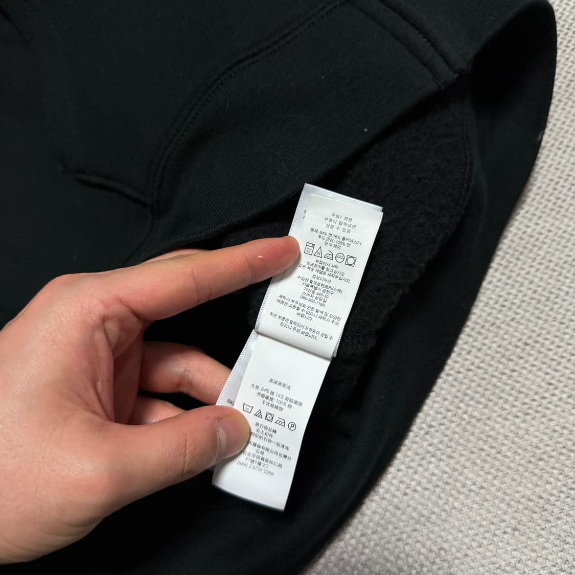 폴로 랄프로렌 기모 후드집업 상품이미지4