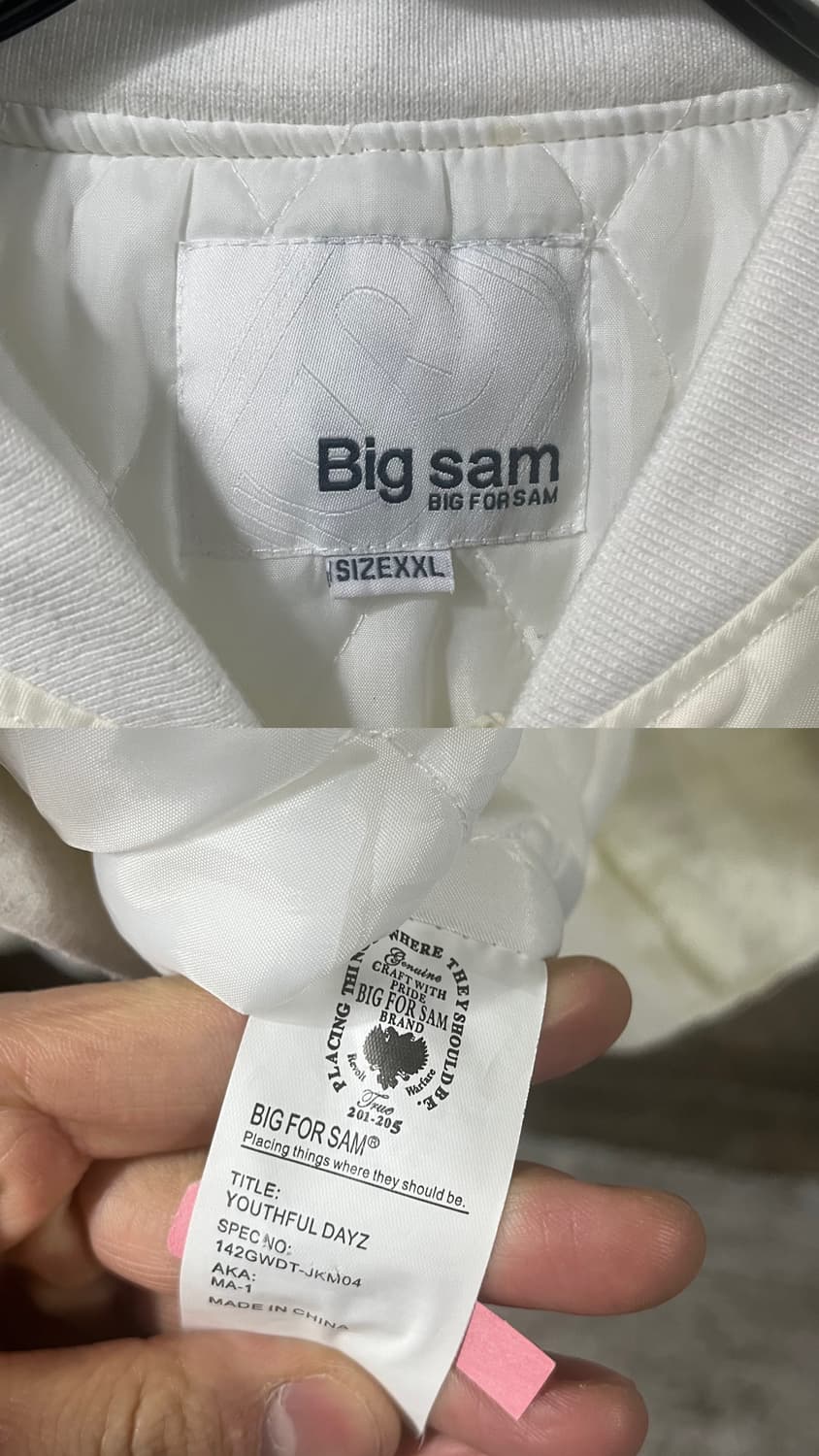 Big sam ma-1 bomber jacket 상품이미지8