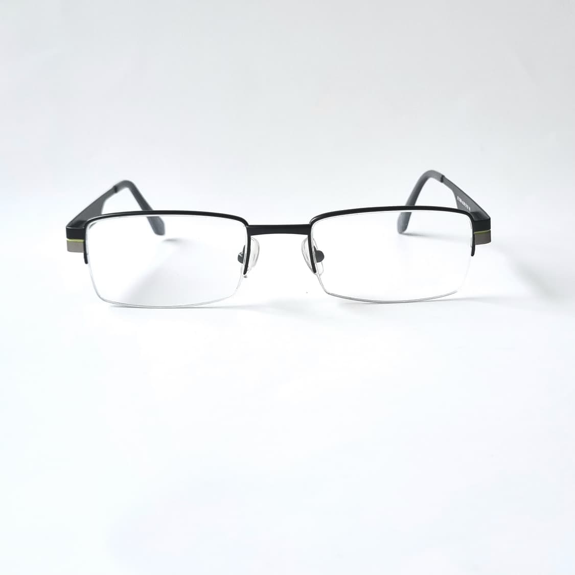 데드스탁 빈티지 반무테사각 안경테 445 상품이미지4