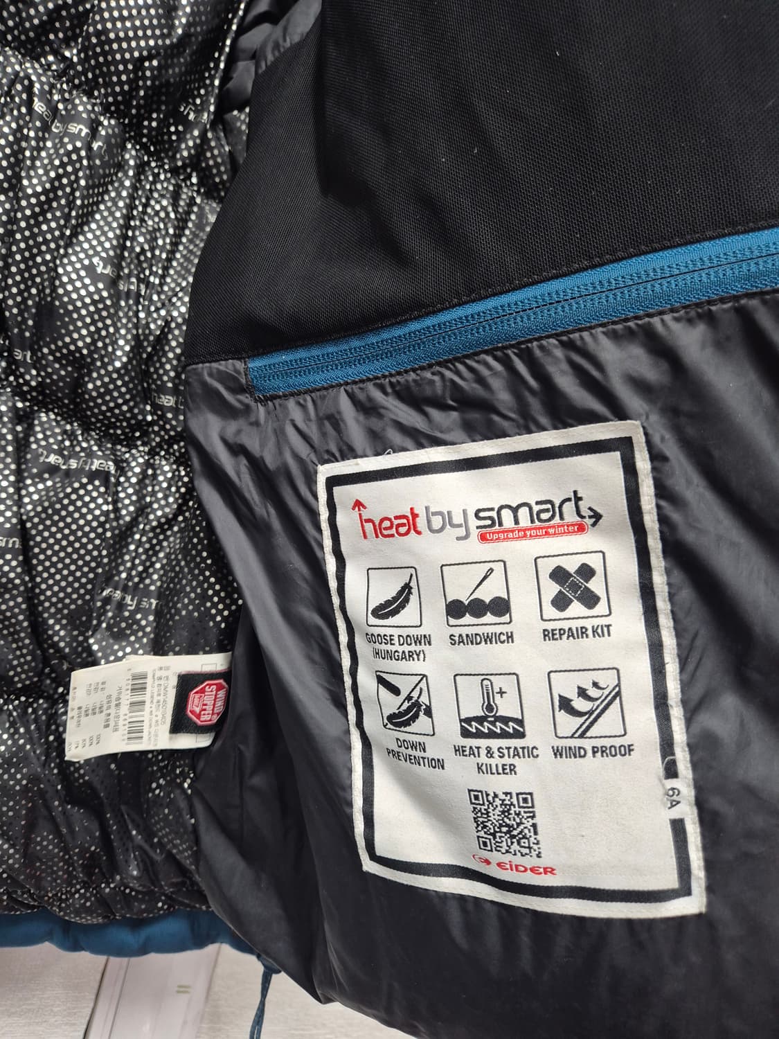 아이더 캄피로 헤비 구스다운 패딩 / 100(정품) 상품이미지8